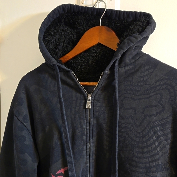 7) Fox Sasquatch Zip Hoodie - Picture 2 of 9